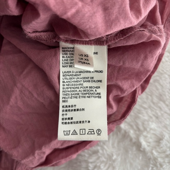 Free People Ari Mini Dress in Dried Current Size XS Boho Feminine Square Neck - Picture 9 of 12